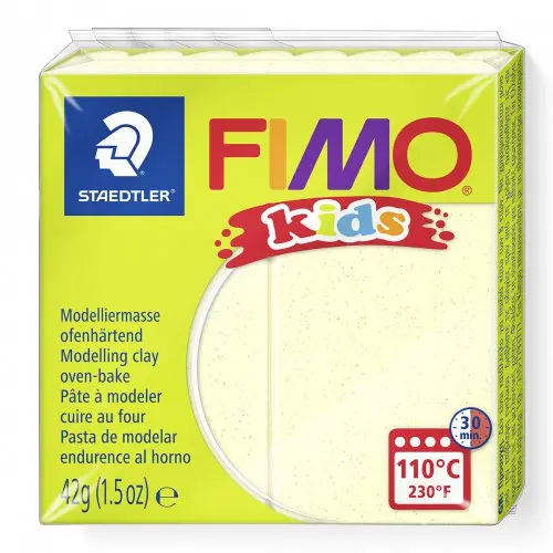 Staedtler FIMO Kids 42g (8030-106) perleťově žlutá -