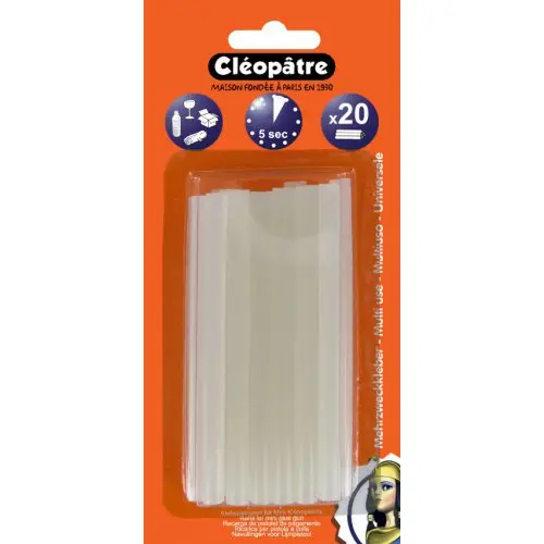 Cleopatre Náplně do tavné pistole EXTRA STRONG 20 ks