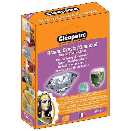 Cléopatre Křišťálová pryskyřice imitující sklo Crystal Diamond 150ml - 1 ks