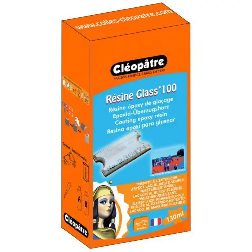 Cleopatre Křišťálová pryskyřice Glass Flex 130ml