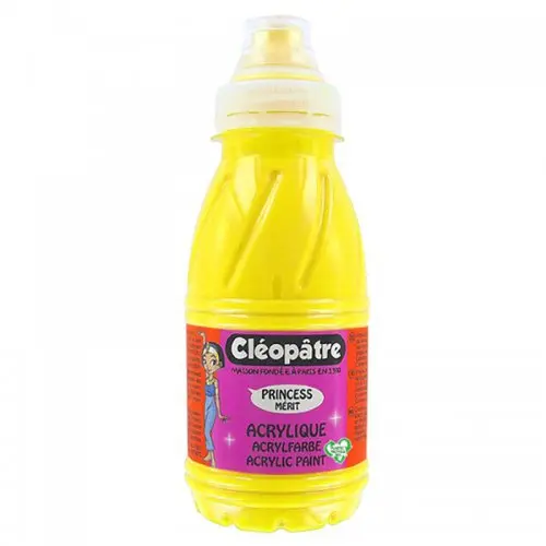 Cleopatre Akrylová barva CLEOPATRE 250 ml  ZLATOŽLUTÁ