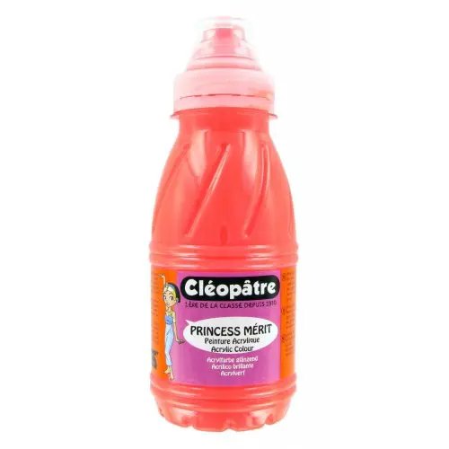 Cleopatre Akrylová barva CLEOPATRE 250 ml KARMÍNOVÁ