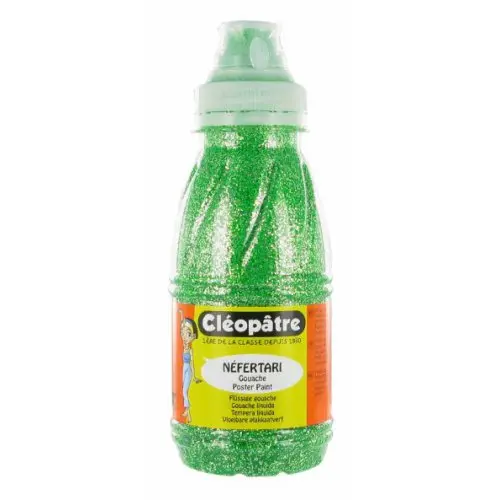 Cleopatre Třpytivý gel 250 ml ZELENÁ