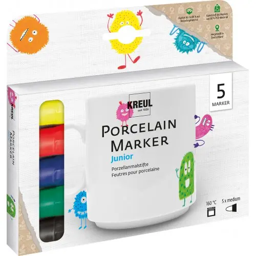 Sada fixů na porcelán 5 ks