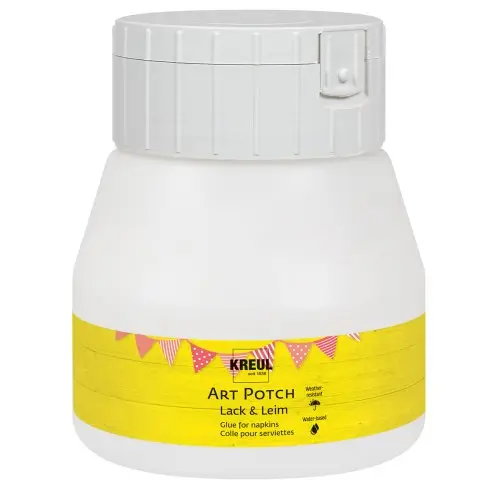 Lak a lepidlo na ubrouskovou techniku HOBBY Line ART POTCH - 150 ml / 250 ml - 250 ml