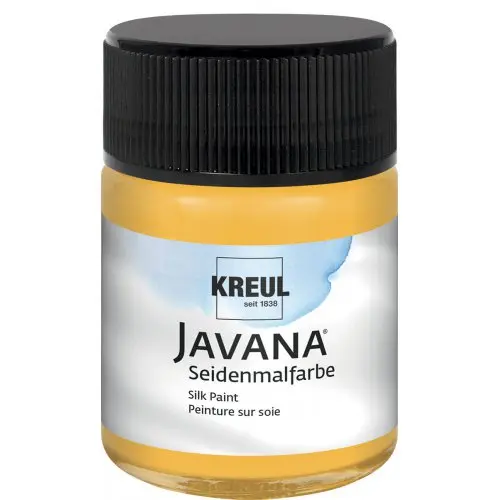 Kreul Barva na hedvábí JAVANA 50 ml SLUNEČNÍ ŽLUTÁ