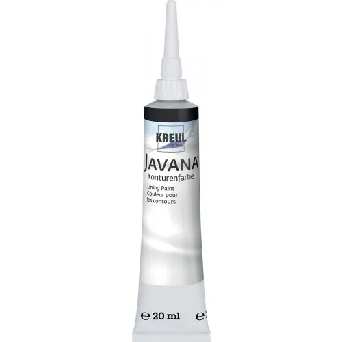 Kreul Kontura barevná JAVANA 20 ml černá