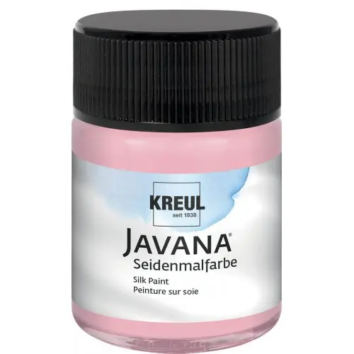 Kreul Barva na hedvábí JAVANA 50 ml SVĚTLÁ RŮŽOVÁ