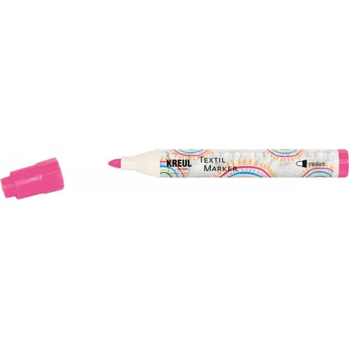 Kreul Fix na textil JAVANA KREUL medium NEON RŮŽOVÁ