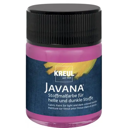 Kreul Barva na světlý a tmavý textil JAVANA 50 ml MAGENTA