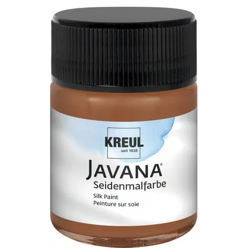 Kreul Barva na hedvábí JAVANA 50 ml HNĚDÁ