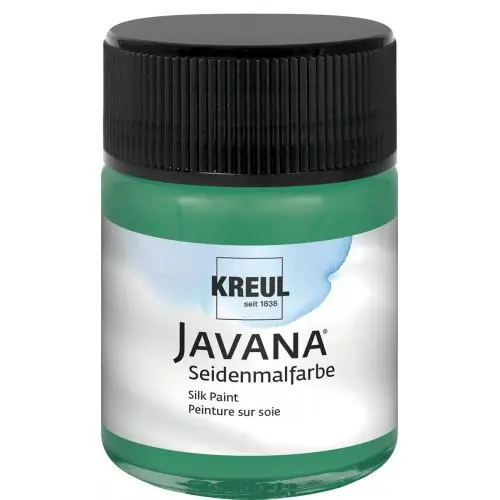 Kreul Barva na hedvábí JAVANA 50 ml TMAVÁ ZELENÁ