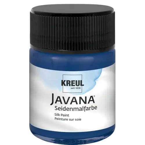 Kreul Barva na hedvábí JAVANA 50 ml NOČNÍ MODRÁ