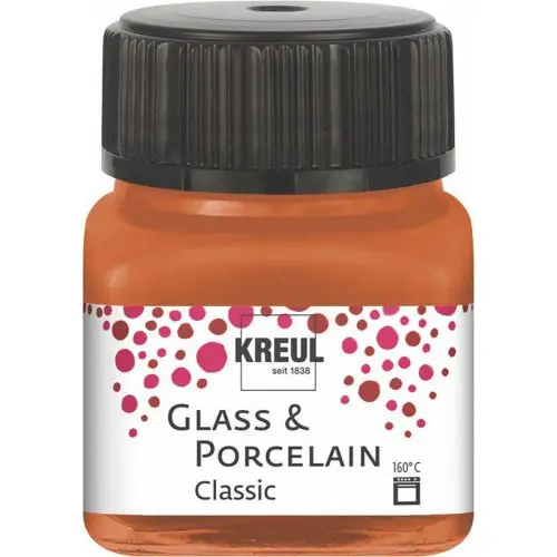 Kreul Barva na sklo a porcelán classic 20 ml MĚDĚNÁ