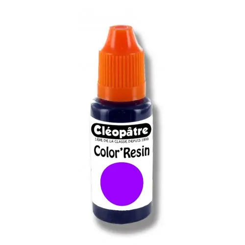 Cleopatre Barevná pryskyřice PURPUROVÁ - transp. barvivo pro pryskyřice 15 ml