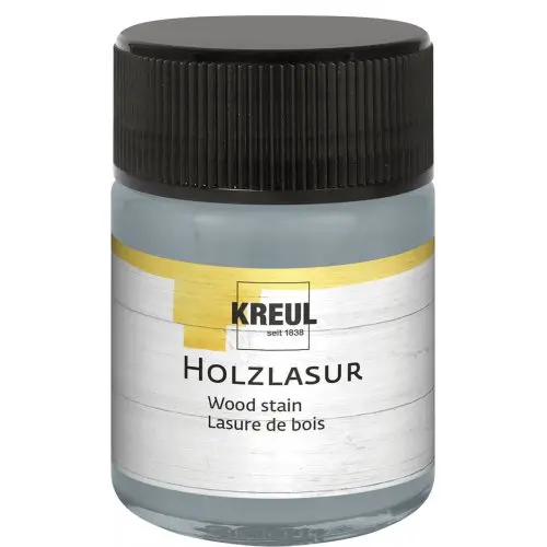 Kreul Lazurovací barva na dřevo KREUL 50 ml STŘÍBRNOŠEDÁ
