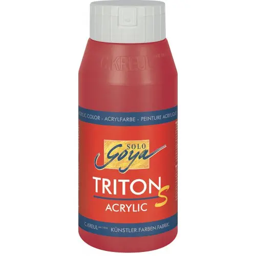 Solo Goya Akrylová barva TRITON SOLO GOYA lesk 750 ml KARMÍNOVÁ