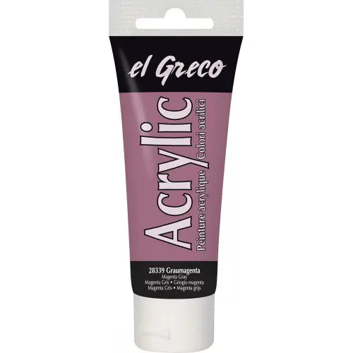 Kreul Akrylová barva EL GRECO 75 ml ŠEDÁ MAGENTA