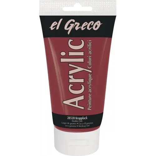Kreul Akrylová barva EL GRECO 150 ml MADDER LAKE