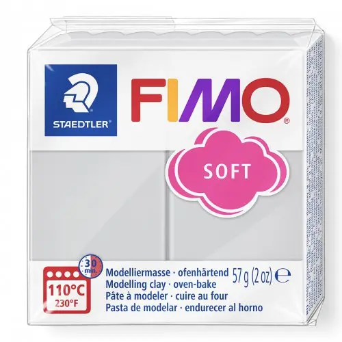 FIMO® soft 8020 modelovací hmota 57g - šedá (80)