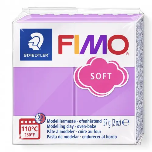 Staedtler FIMO soft 57g SVĚTLÁ FIALOVÁ