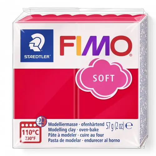 Staedtler FIMO Soft 57g (8020-24) indiánská červená - 1 ks
