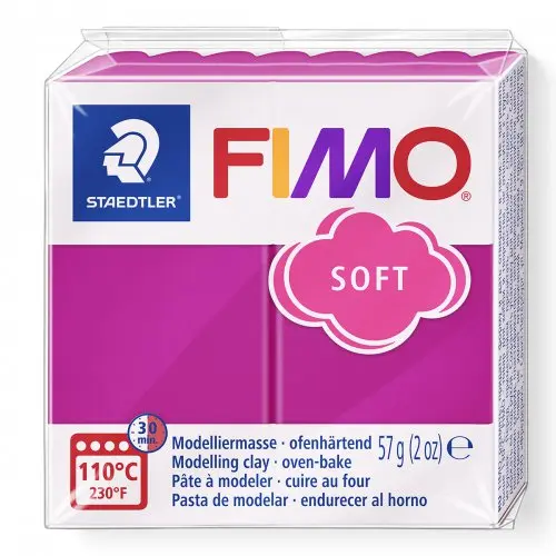 Staedtler FIMO Soft 57g (8020-22) malinová - 1 ks
