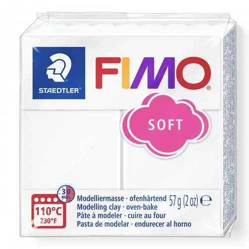 Staedtler FIMO Soft 57g (8020-0) bílá - 1 ks