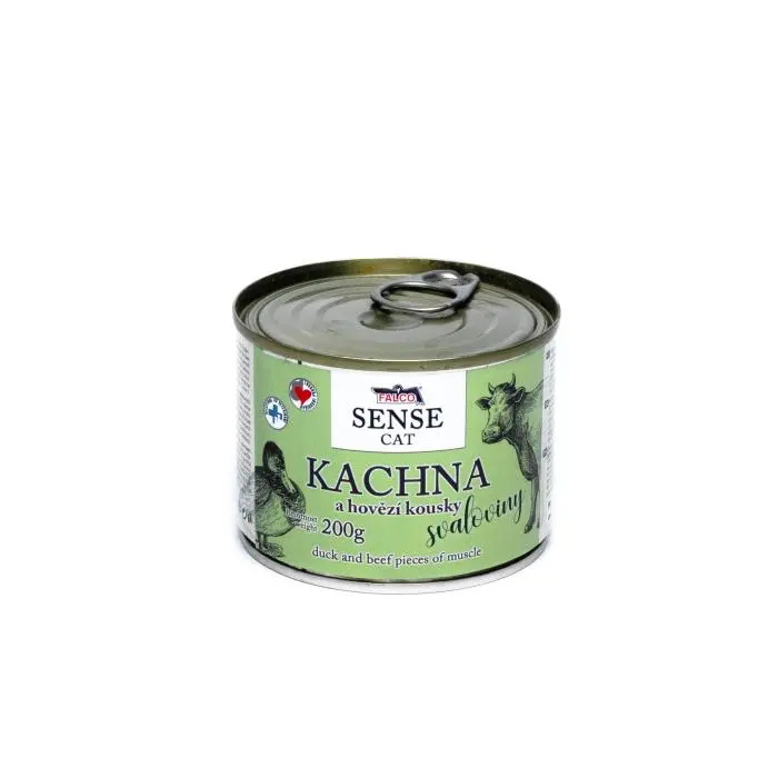 Falco Sense Cat kachna a hovězí 200g
