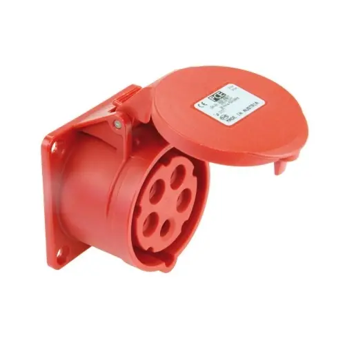 Zásuvka vestavná PCE 315-6TT 16A/5P/400V IP44