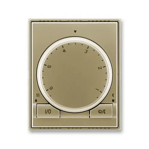 ABB Time, Time Arbo termostat otočný 3292E-A10101 33 šampaňská