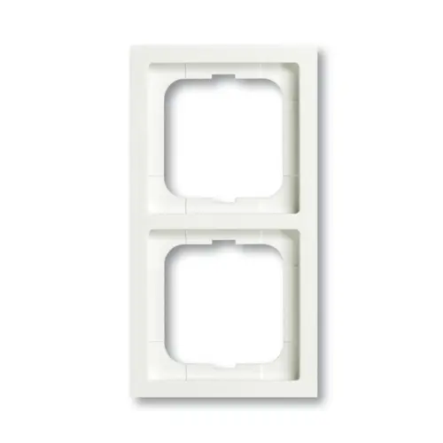 ABB Future Linear dvojrámeček mechová bílá 1754-0-4415 (1722-884K) 2CKA001754A4415