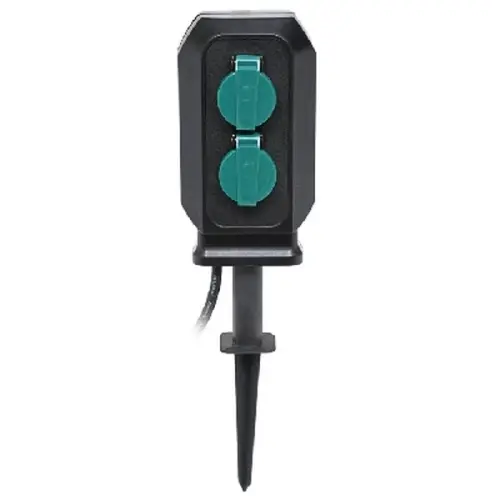 Ecolite Zahradní sloupek 4x zásuvka XHWS-F03