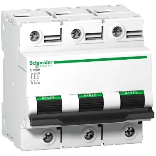 Jistič Schneider Electric Acti9 C120H 3P 125A C A9N18470
