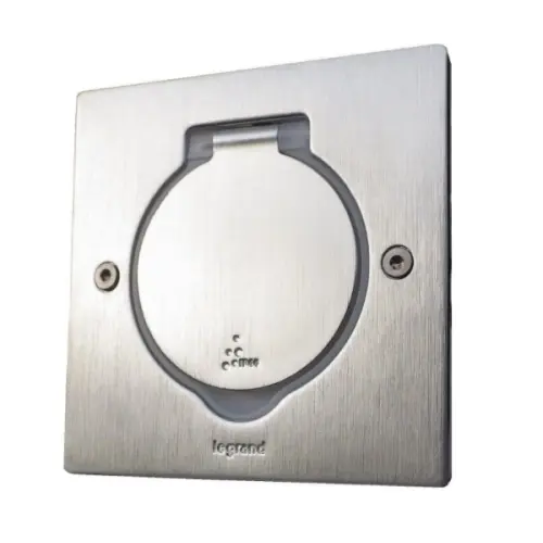Kryt Legrand 89700 PLATINUM IP44 2M nerez čtverec