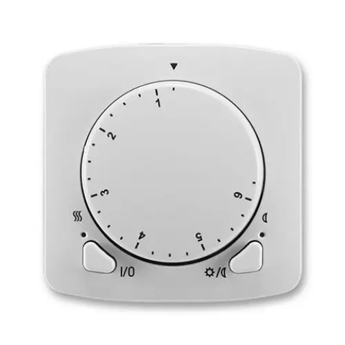 ABB Tango termostat otočný 3292A-A10101 S šedá