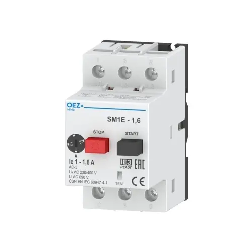 Motorový spouštěč OEZ SM1E-1,6 1-1,6A