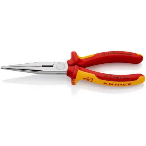 Půlkulaté kleště s břity chromované 200 mm  - 2616200
