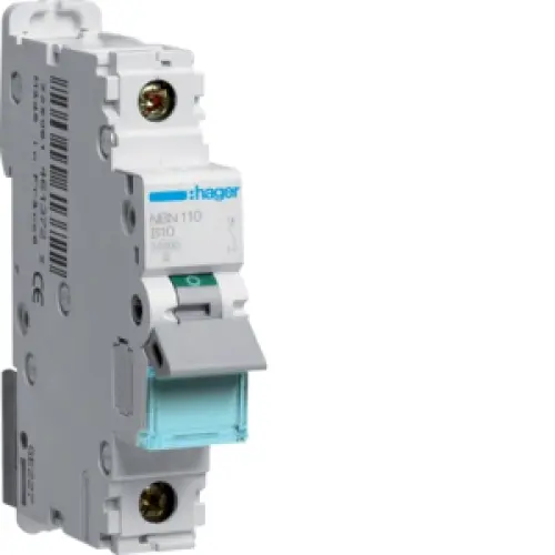 Jistič Hager NBN110 10 kA B 10 A