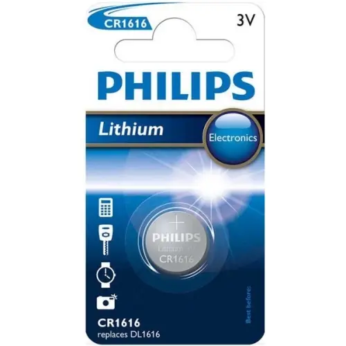 Philips baterie CR1616 - 1ks