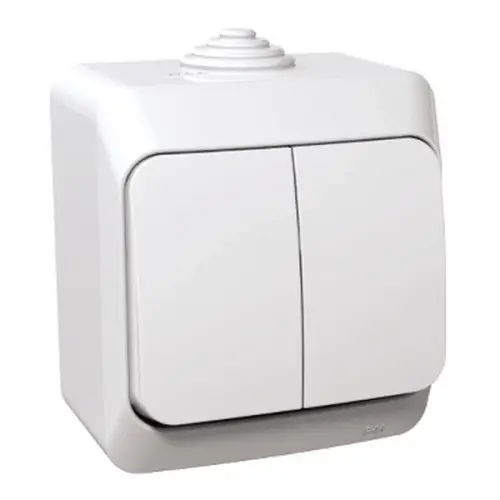 Schneider Electric Cedar Plus vypínač č.7 s orientační doutnavkou bílá WDE000571