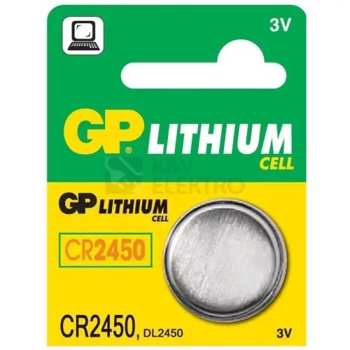 GP CR2450, 5ks 1042245015