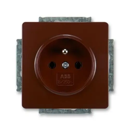 ABB Swing (L) zásuvka hnědá 5518G-A02349 H1