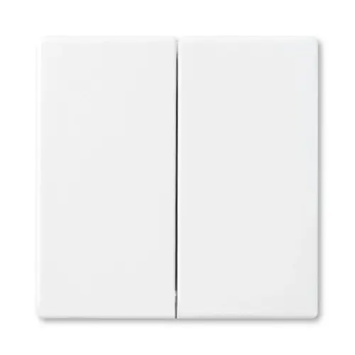 ABB kryt vypínače dělený studio bílá 3559B-A0065284 Future Linear, Solo,Solo Carat, Busch-axcent