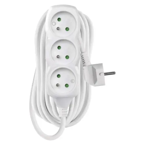 Prodlužovací kabel EMOS P0317 7m/3zásuvky bílá 1902030700
