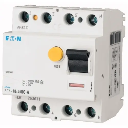 Chránič proudový Eaton PF7-40/4/003 A