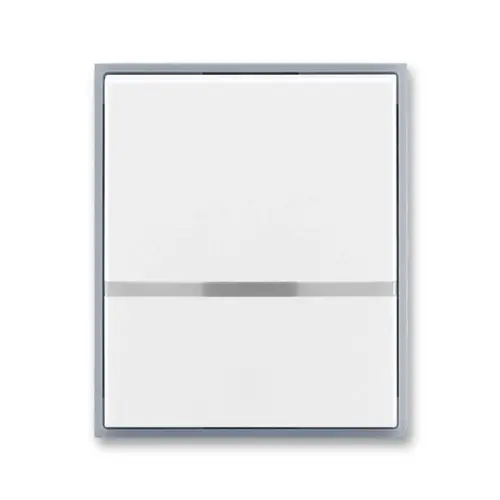 ABB Element kryt vypínače bílá/ledová šedá 3558E-A00653 04 s průzorem