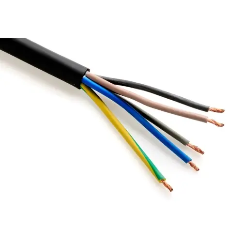 Kabel H05VV-F 5Gx0,75 černá (CYSY 5Cx0,75) metráž