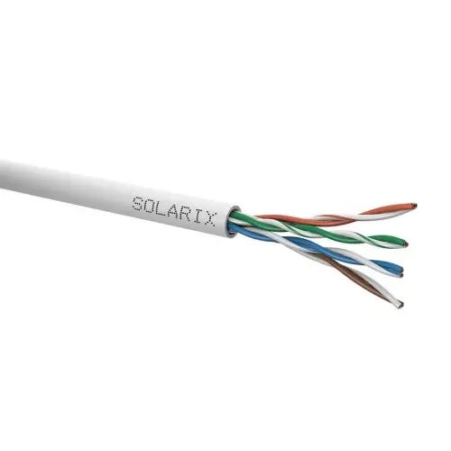 UTP kabel Solarix SXKD-5E-UTP-PVC šedý metráž