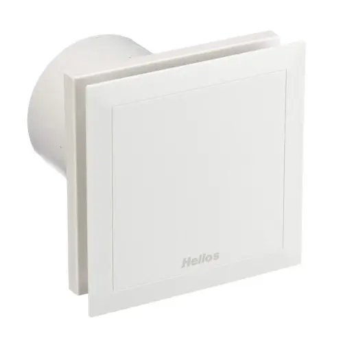 Axiální koupelnový ventilátor se zpětnou klapkou HELIOS MiniVent M1/100 bílý